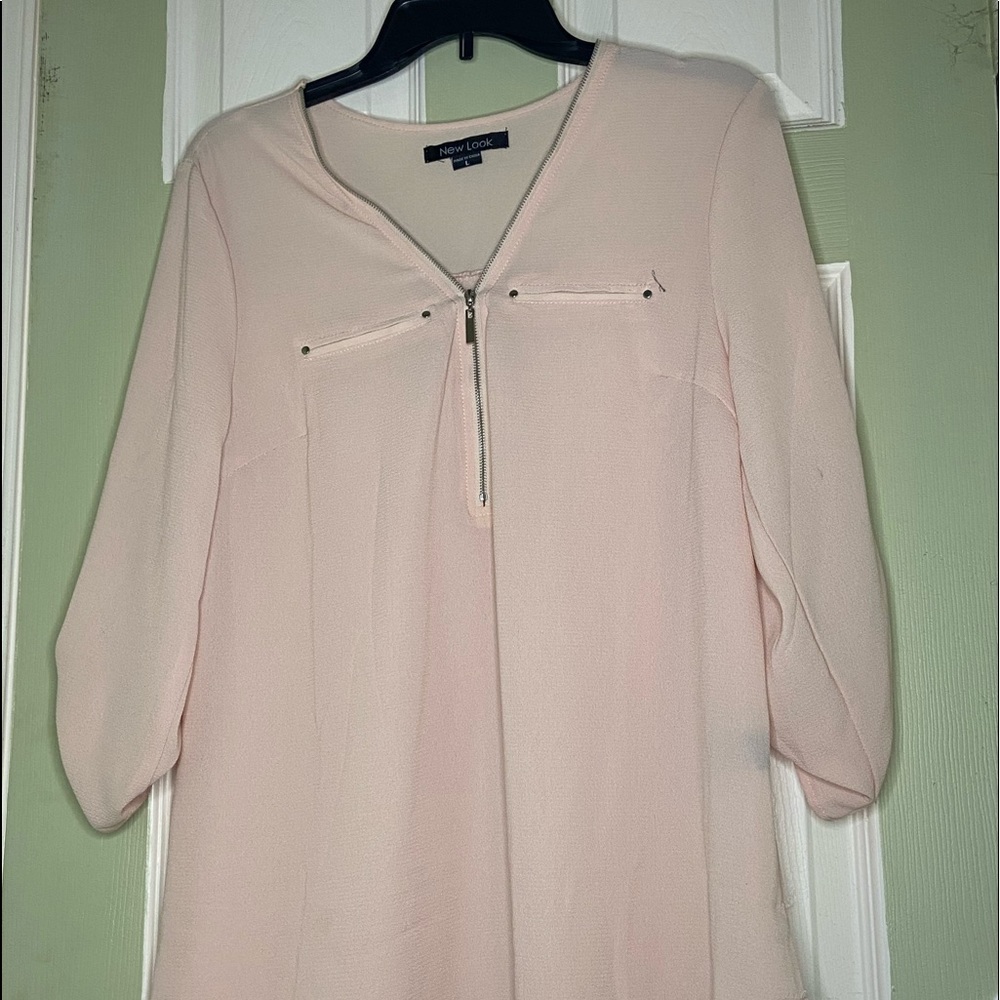 Light pink blouse